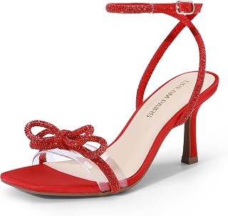 DREAM PAIRS Women's Kitten Heel Sandals