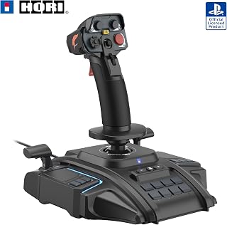 HORI Ace Combat 8: Wings of Theve Flight Stick for Playstation 5, Playstation 4, and Windows PC- Officially Licensed by Bandai Namco Entertainment and Sony