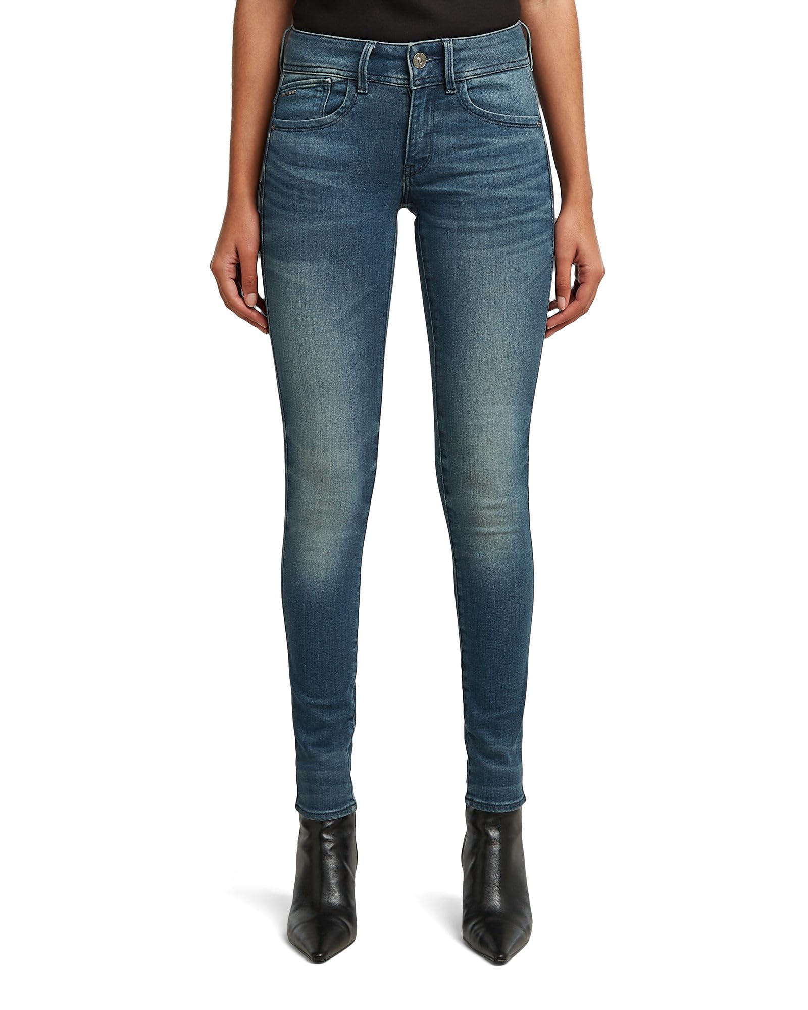 G-STAR Women's Lynn Mid Super Skinny Jeans