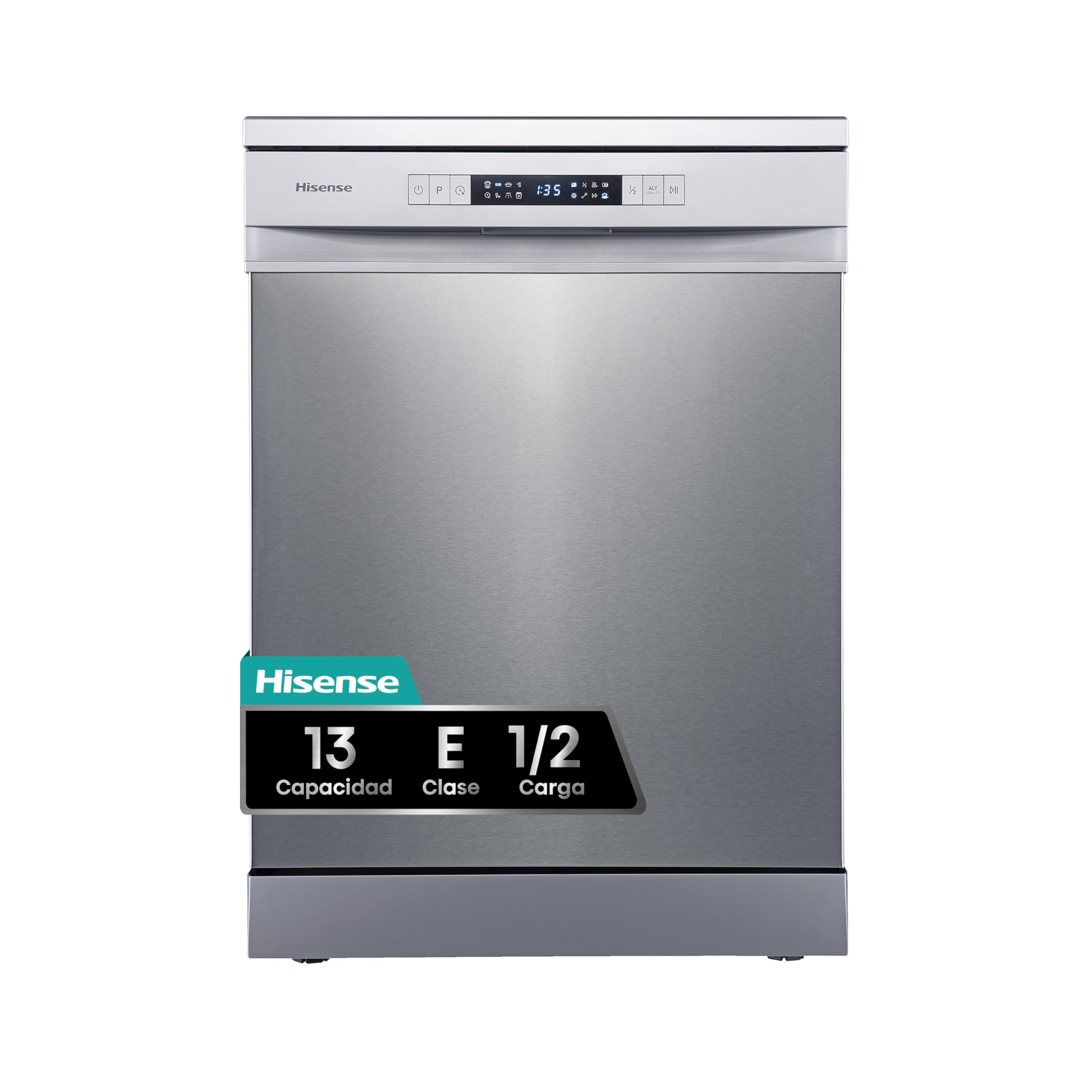 Hisense HS622E10X – Dishwasher 60 cm, Free Installation, 13 Serv. | AlxWxFn 84.5