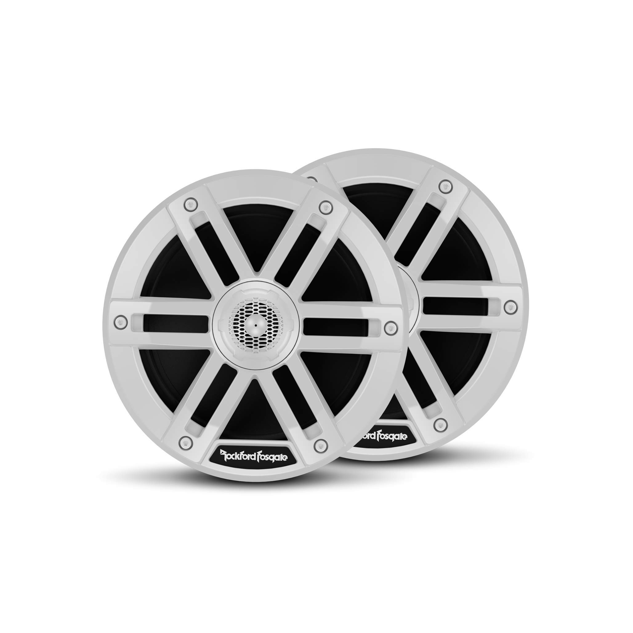 Rockford Fosgate M0-65 6.5" Coaxial Full Range Speakers - White (Pair) | Marine 