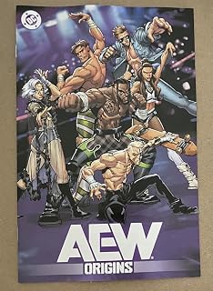 AEW Origins #1 2024 Exclusive Wrestling Variant DC Comic Book NM