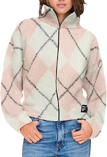 ONLY Onleline Life L/S Zip Teddy Swt Women's
