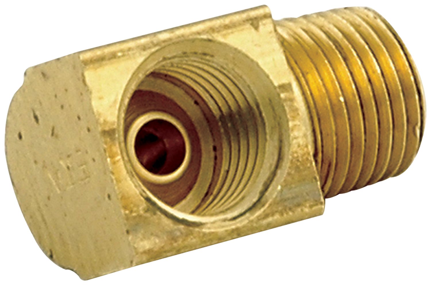 Allstar Performance Fitting, Adapter, 90 Degree, 3/8-24 in Inverted Flare Female