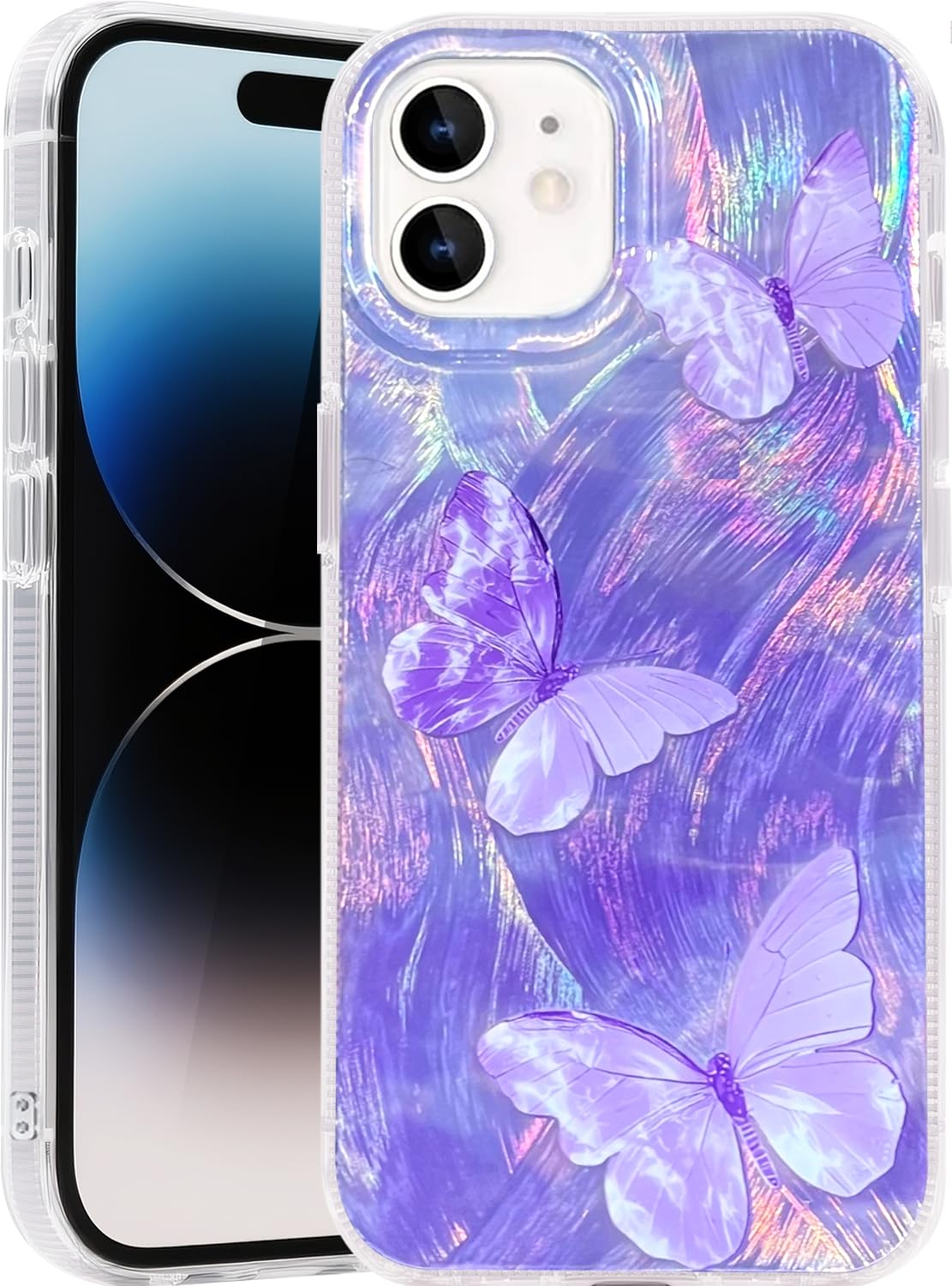 Compatible with iPhone 12&12Pro Case,with [Shockproof Protective][Camera Protect