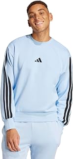 adidas Men's Essentials 3-Stripes French Terry Sweatshirt