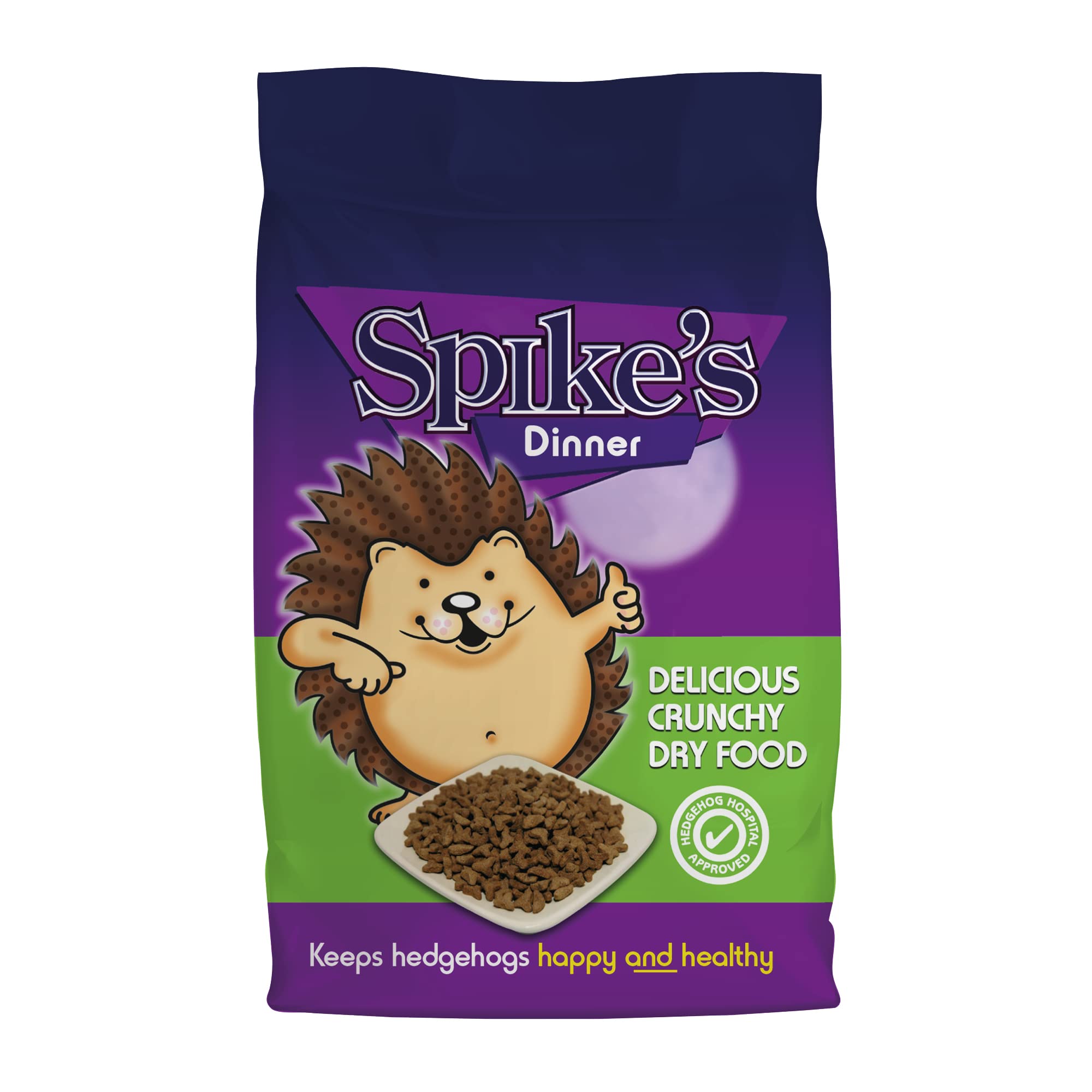 Spike's | Hedgehog Food, Delicious Crunchy Dry | High in Fibre, with Fresh Chick