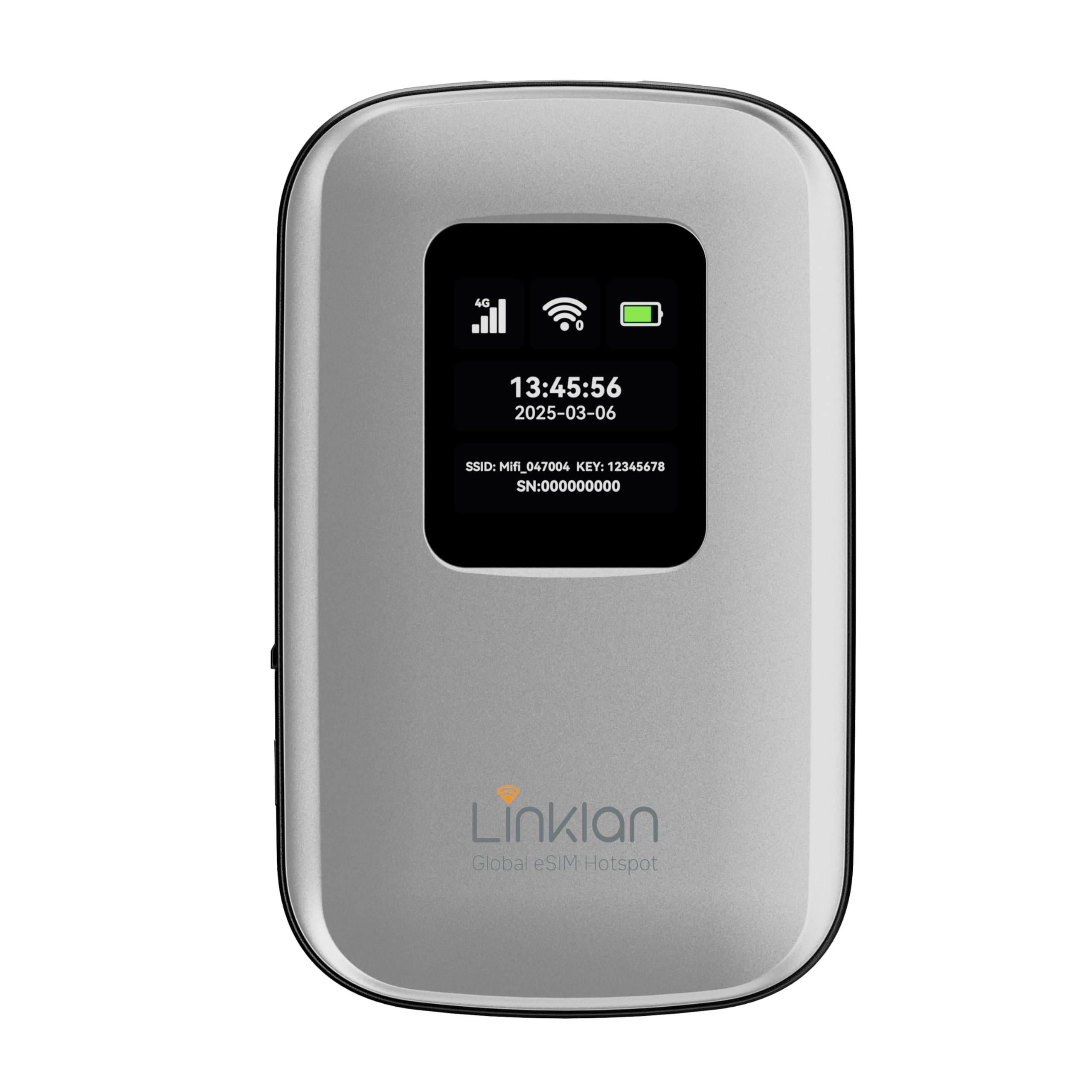 Linklan Portable eSIM Global WiFi Hotspot for International Trips &Business | Fr