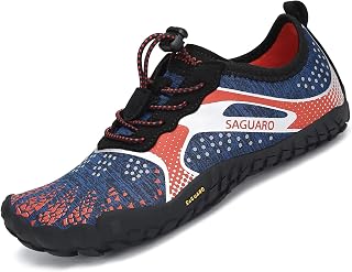 SAGUARO Kids Shoes Minimalist Breathable Boys Girls Trail Shoes GR.24-36