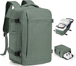 SZLX Vacuum Backpack with Pump Hand Luggage 40x30x20 Ryanair Vueling Wizzair Backpack Travel Cabin Airplane 40x20x25 Women Travel Bags 45x36x20 Easyjet Portable Suitcase 14 Inch Man with USB, D16