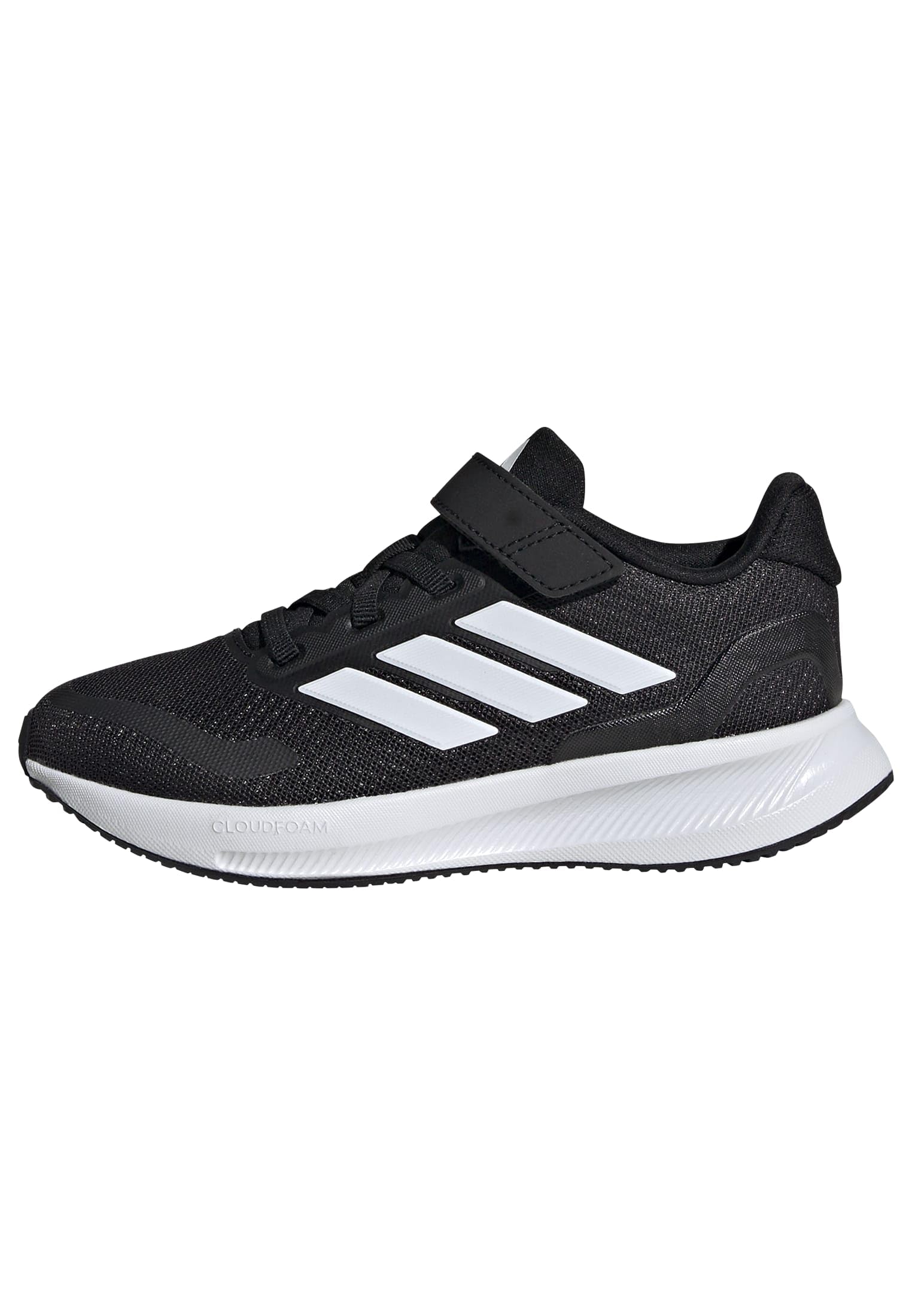adidas Kids' Marvel Run Falcon 5 Elastic Lace & Strap Shoe