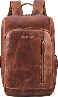 STILORD Johnson Men's Vintage Leather Business Backpack for MacBook 13.3 Inches Laptop Bag Genuine Leather