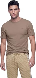 GUESS Hedley - Men's Crew Neck T-Shirt in Cotton and Modal