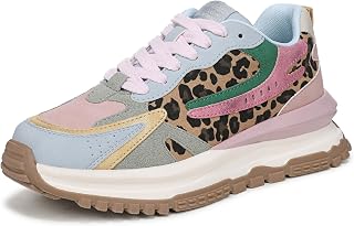 Blowfish Malibu Women's Leo Retro Lace Up Sneaker, Chunky Platform Sneakers