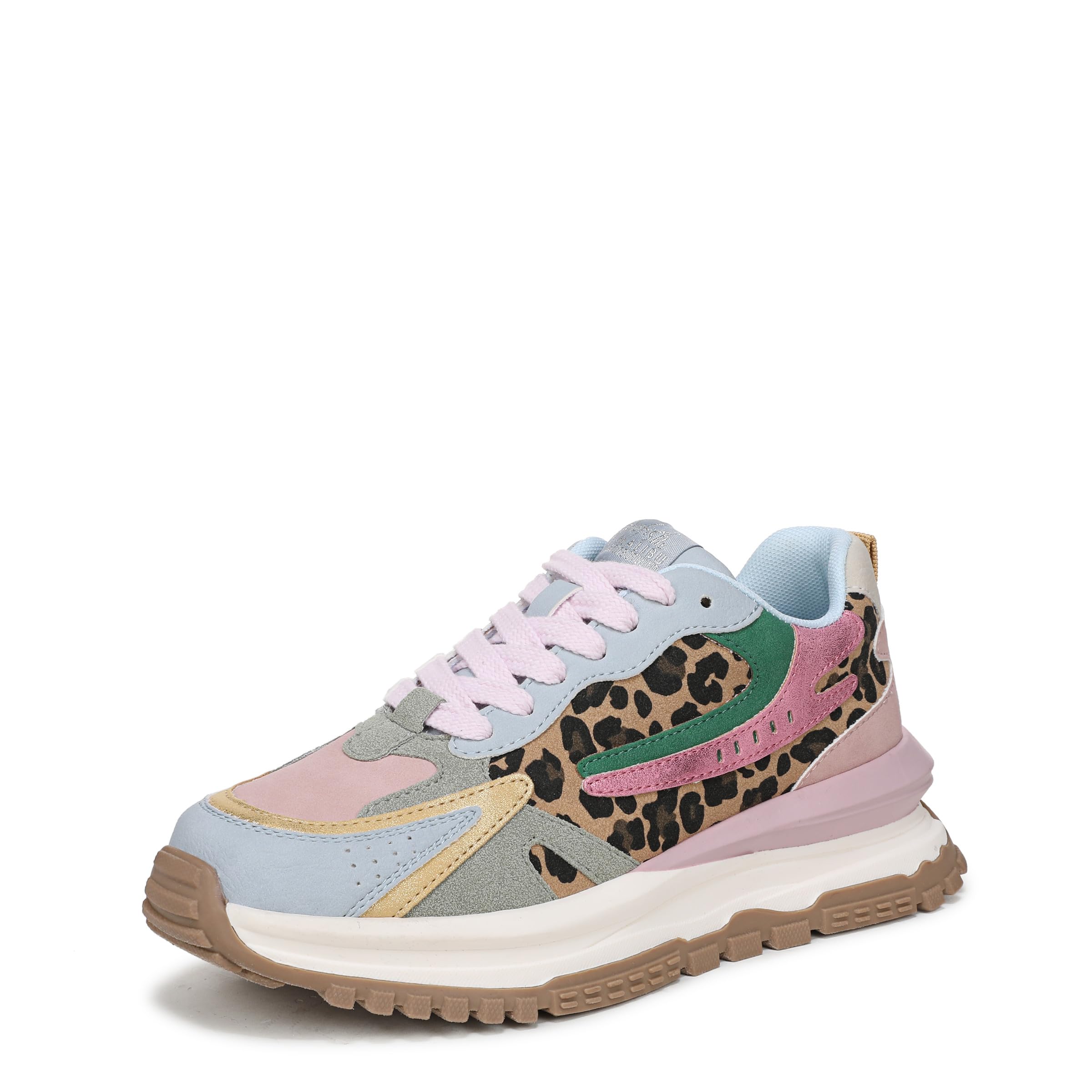 Blowfish Malibu Women's Leo Retro Lace Up Sneaker, Chunky Platform Sneakers
