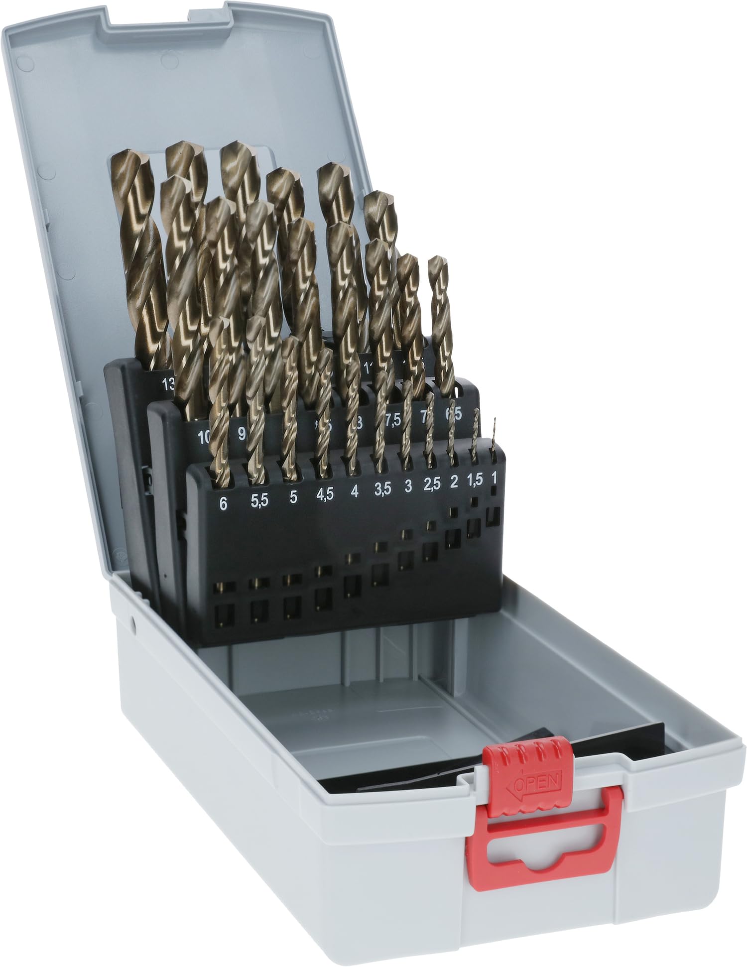 Bosch 25x PRO Stainless Steel HSS-Co Twist Drill Bit Set