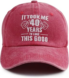 It Took Me 40 Years to Look This Good Hat for Women Men, Funny Adjustable Embroidery 40th Birthday Baseball Cap