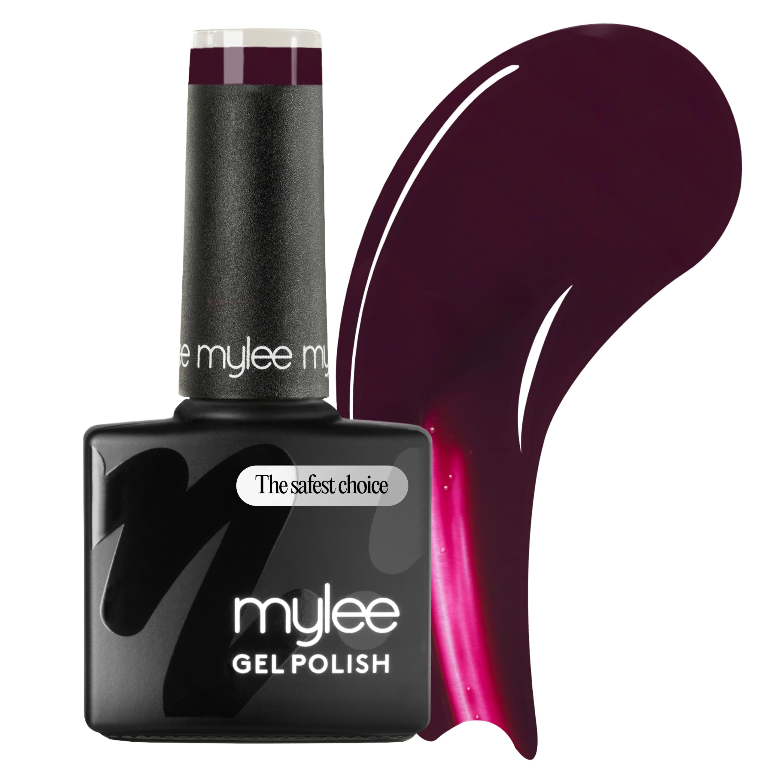 Mylee Gel Nail Polish 8ml [Cherry Noir] - UV/LED Soak-Off Nail Art | Autumn Wint