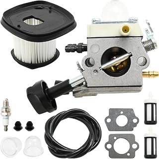 JUUDDENPARTS 4241 120 0616 Carburetor Kit with Spark Plug Fuel Filter, Replacement for Stihl Blower Model SH86 SH86C BG86CE, Replaces 4241 120 0607 4241 120 0600 C1M-S261
