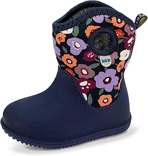 JAN & JUL Waterproof Toasty-Dry Winter Boots with Sherpa Lining for Kids