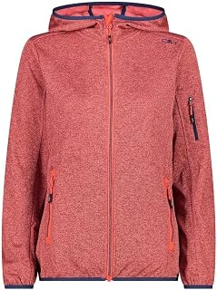 CMP Women's Knitted Tech Jacket with Fixed Hood