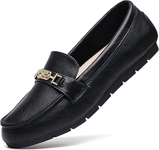DeYashopin Women's Flats Shoes Leisure Shoes Slip On Work Shoes Comfort Walking Shoes