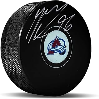 Mikko Rantanen Signed Colorado Avalanche Puck Avalanche Autograph Series