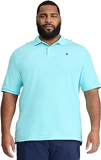 Izod Men's Big and Tall Advantage Performance Short Sleeve Polo Shirt