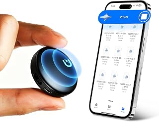 136GB(9800Hours) Voice Activated Recorder, HD Recording Device 1536kbps | One Touch Audio Recorder with 74 Hours Recording, AI Noise Reduction Magnetic Voice Recorder, Dictaphone Voice Recorder