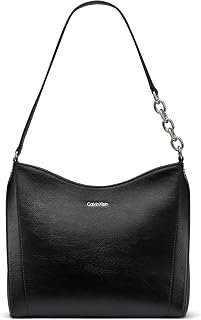 Calvin Klein Women's Nova Chain Hobo Shoulder Bag, One Size
