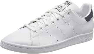 adidas Originals Stan Smith Men's Trainers, (White, White, Dark Blue), 7.5 UK