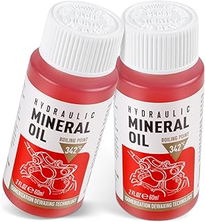 High Performance Mineral Oil Brake Fluid 120ml for Shimano, Tektro and TRP Hydraulic Disc Brakes