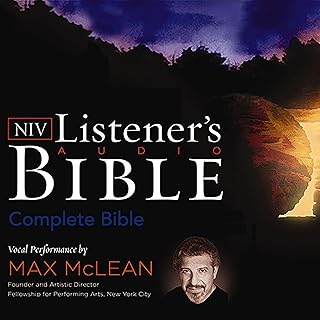 Listener's Audio Bible—New International Version, NIV: Complete Bible: Vocal Performance by Max McLean