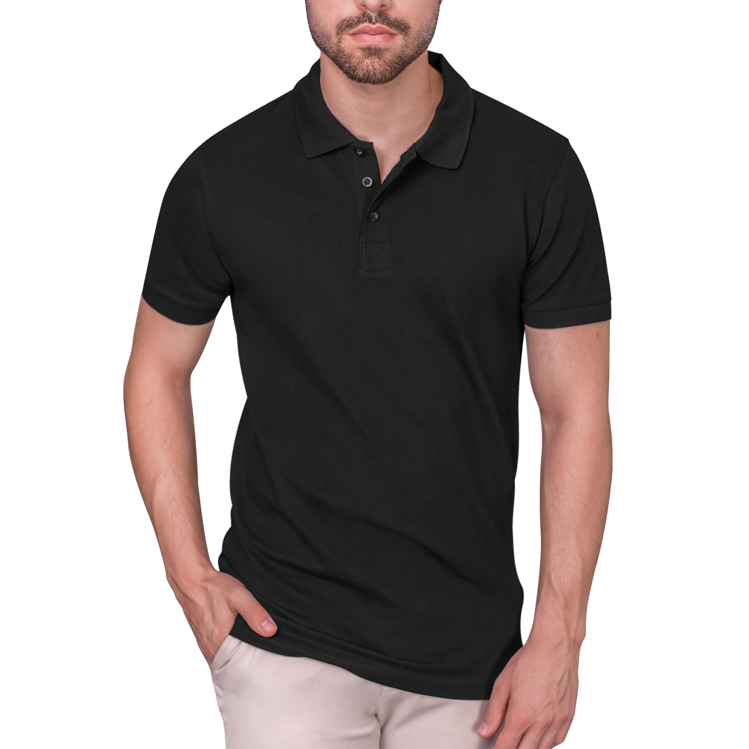 HRM Heavy Stretch M Men's Polo Shirt