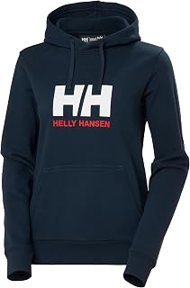Helly Hansen W HH Logo Hoodie Sudadera con Capucha de Deporte Mujer (Pack de 1)