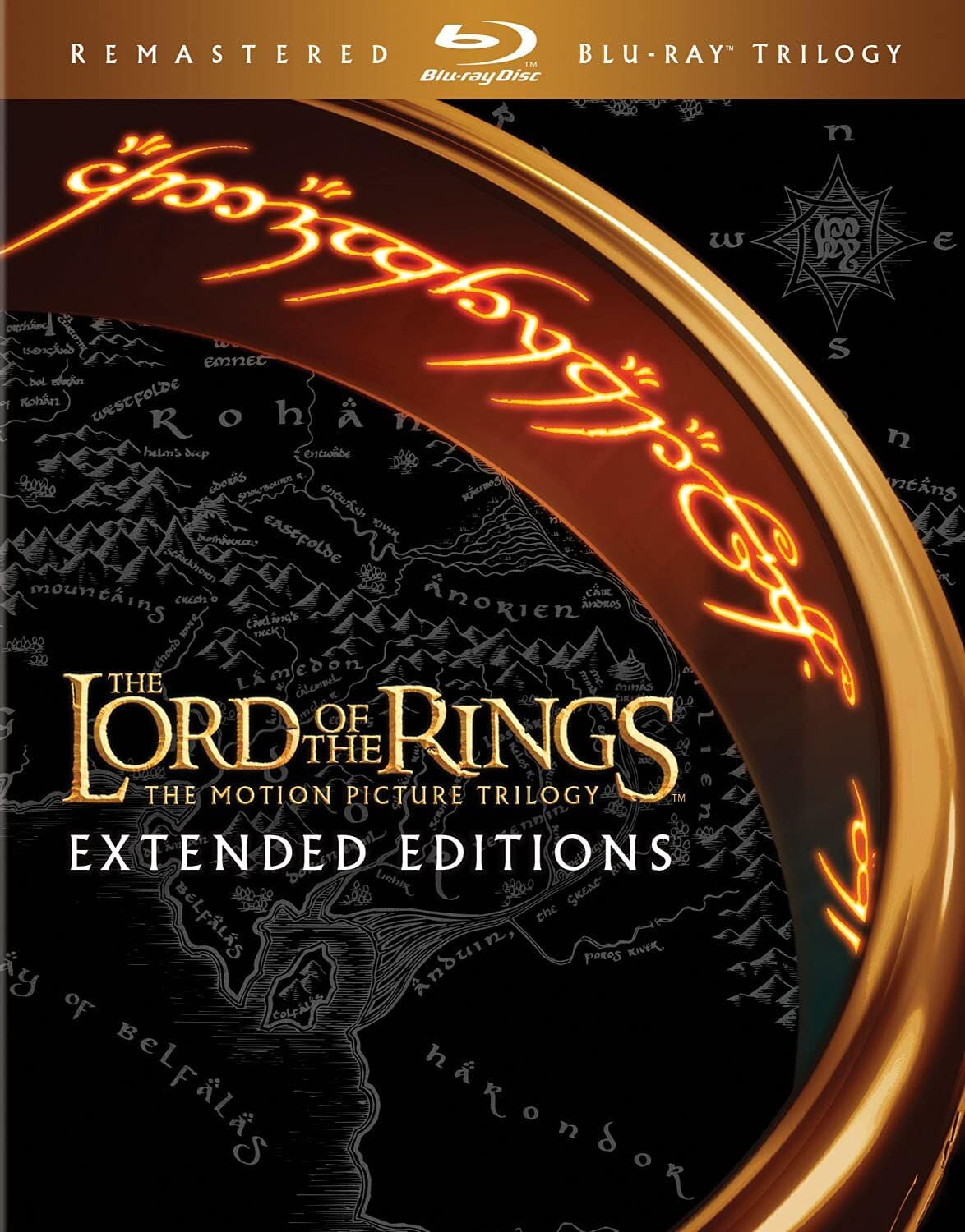 Lord of the Rings Motion Picture Trilogy, The (Extended Edition)(BD Remaster)