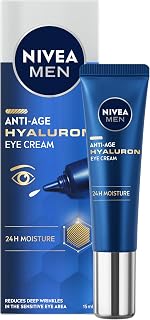 NIVEA MEN Anti-Age Hyaluron Eye Cream for Men, 15 ml