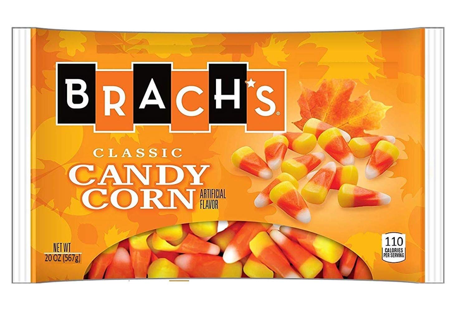 Brach's Candy Corn, Made with Real Honey, Classic Halloween Treat, Large 20 Ounc