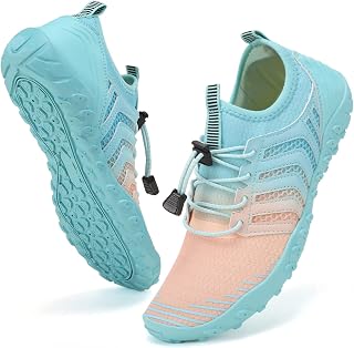 WateLves Water Shoes Mens Womens Barefoot Beach Swim Shoes Quick-Dry Aqua Socks Pool Shoes for Surf Yoga Water Aerobics