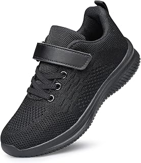 BNV Boys Girls Trainers Unisex Lightweight Breathable Athletic Running Tennis Fitness Shoes for Kids/Big Kids