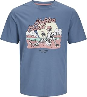 JACK & JONES Jjelijah Tee SS Crew Neck for Men