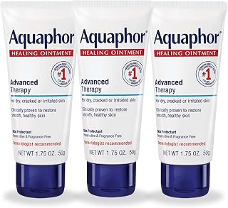 Aquaphor Advanced Therapy Healing Ointment, Multipack, 3 x 1.75 OZ | Clinically Proven Skin Protectant Moisturizer for Cracked, Irritated or Dry Skin Relief, Dye and Fragrance Free