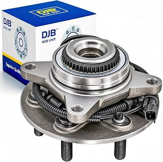 DJB 515177 4WD Front Wheel Bearing Hubs Assembly for 2018-2020 Ford F-150 | fits for 2018 2019 2020 Ford F-150 4WD(Excludes Raptor) w/ABS 6 Lugs 4x4