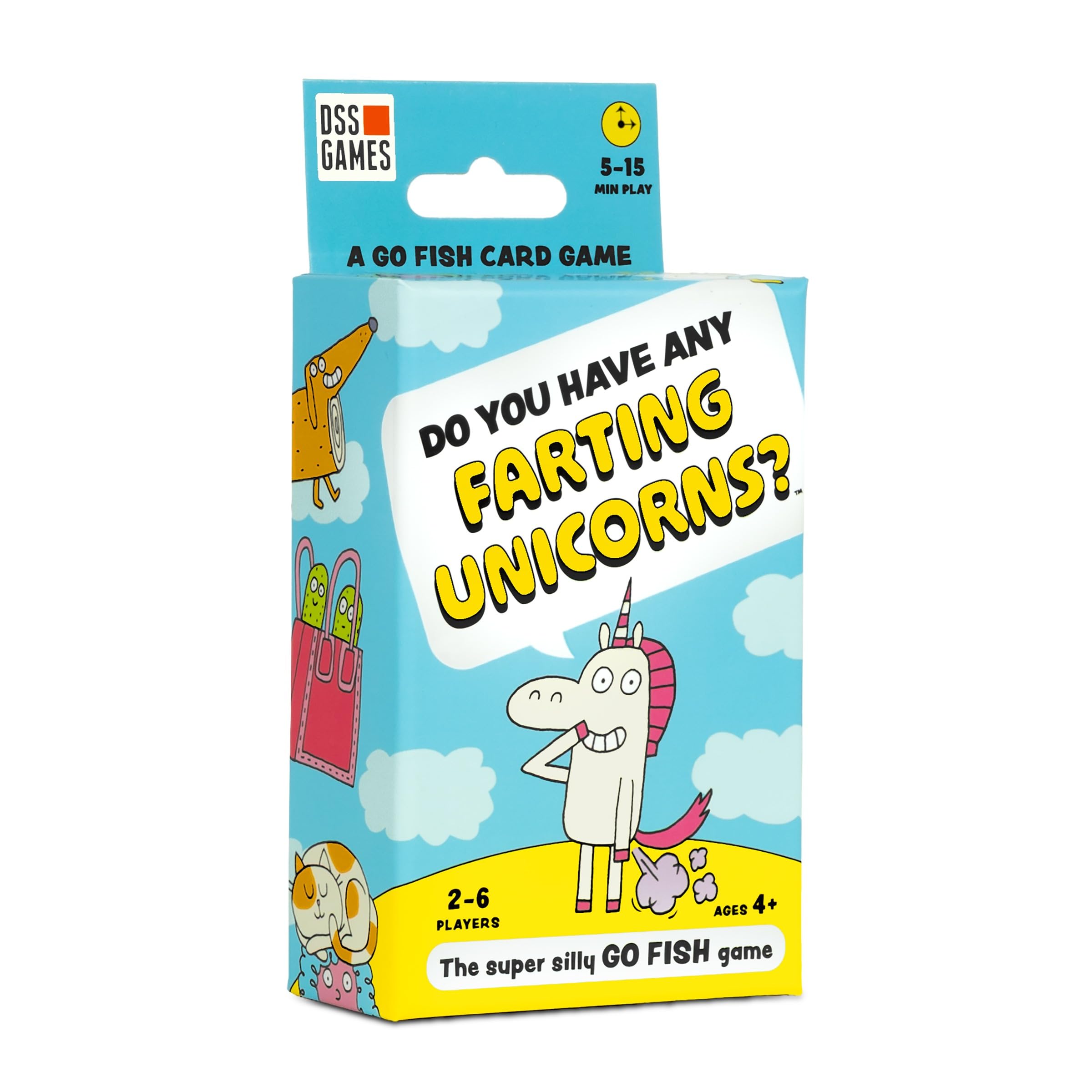 Do You Have Any Farting Unicorns? A Silly Go Fish Card Game | Ages 4+ | 52 Cards