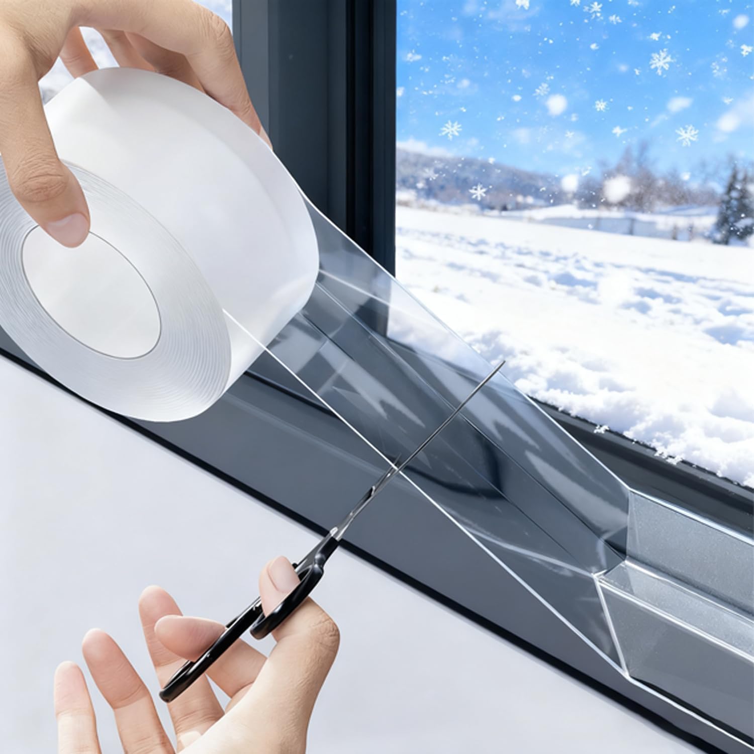 SWRT Window Sealing Tape, 2 in x 33 FT, 20 Mil, Winter Insulation | Blocks Cold 