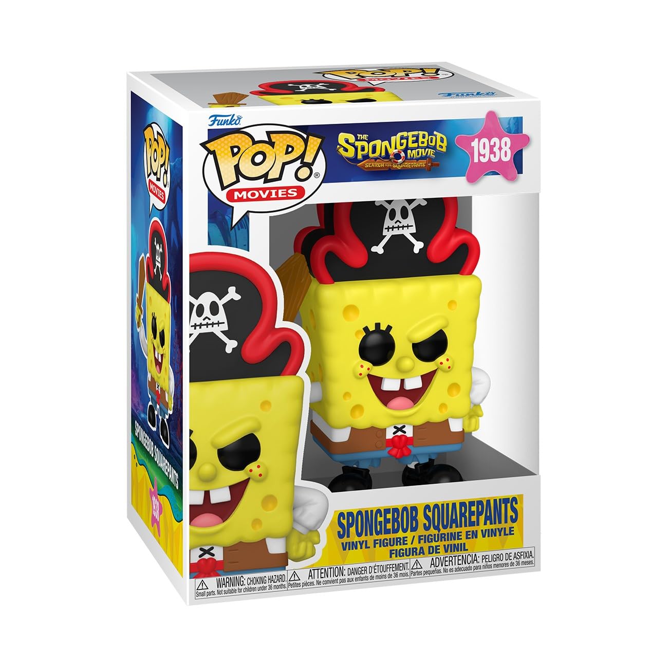 Funko POP! Movies: The SpongeBob Movie - SpongeBob SquarePants | Official Merch 
