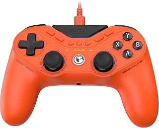 GameSir Tarantula 8K PC Wired Esports Controller for Windows | 8000hz Polling Rate, Gen-2 TMR Sticks, Hall Effect Triggers, 9 Remappable Macro Buttons, Six-Axis Gyroscope, RGB Lighting