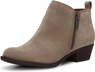 Lucky Brand Basel-Black/Glove Nappa Bootie
