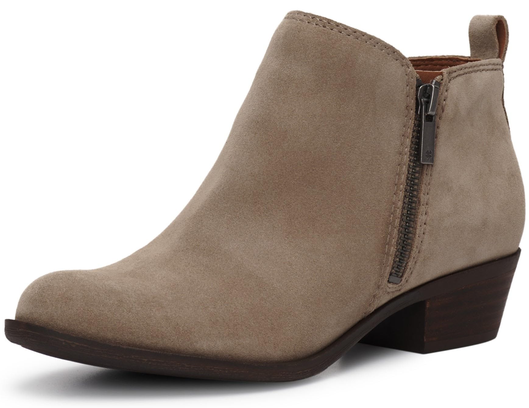 Lucky Brand Basel-Black/Glove Nappa Bootie