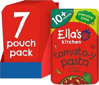 Ella's Kitchen Stage 3 From 10 Months Organic Tomato-y Pasta 190 g (Pack of 7)